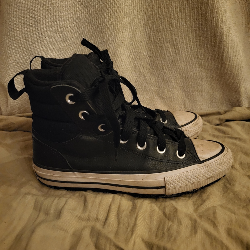 Converse Black High-Top Sneakers